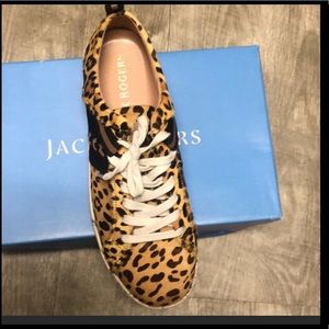 Jack Rogers Ainsley hair calf sneakers